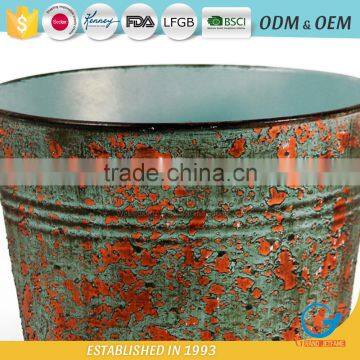 Flower Pot Decoration Metal Home Plant Pots