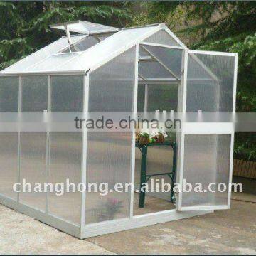 6x6ft strong anodized aluminum greenhouse