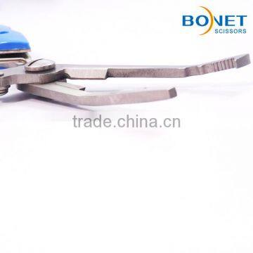 S91006 FDA Qualified 6-1/2" Curved Stainless Steel Fish Cutting Scissors photo-4