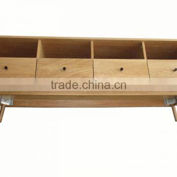 Popular Product of Japanese Style 4drawer TV Wooden Stand photo-3