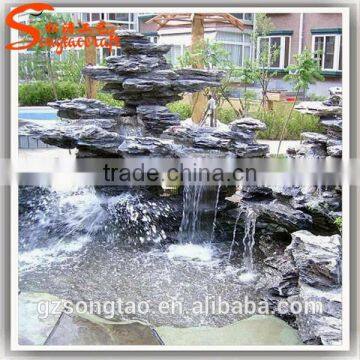 Factory Garden Warterfall Price Fiberglass Outdoor Resin Fountains Interior Water Fountains photo-5