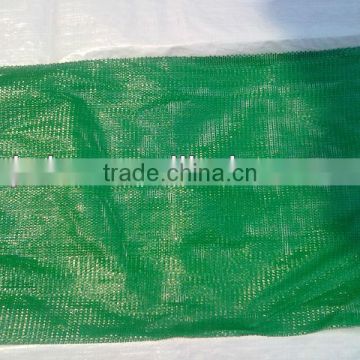 green cabbage mesh bags packing sacks with drawstrings Plastic bags