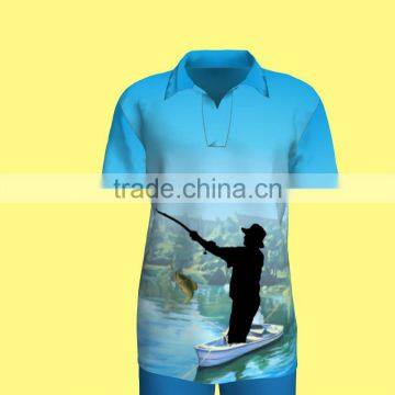 Polo, men polo, wholesale polyester/cotton custom design fashion polo MQF-001