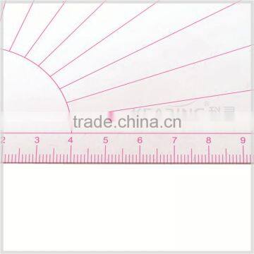 Kearing Transparent Acrylic Triangle Ruler for Sewing Multi Use Plastic Rulers#T036 photo-2
