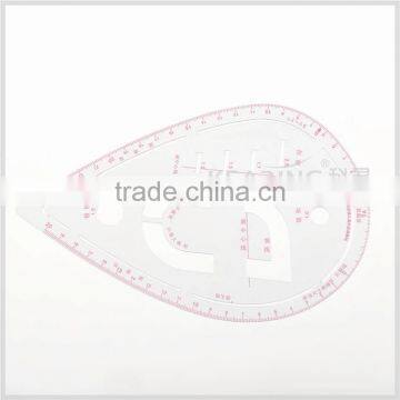 Kearing Brand Sandwich Line Printing Metric Vary Form Curve Ruler for Pattern Making# 6403 photo-2