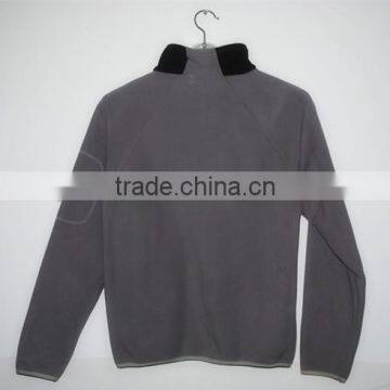 100% Polyester Mens' Winter Jacket Compounded Polar Fleece Double Brush