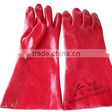 Heavy duty PVC Dipped working safety gloves