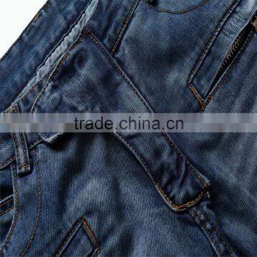 2016 Hot Men's Fashion Men's Jeans Bule Jeans Hole Personality Male Personality Pants Beggar photo-5