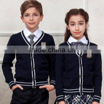 Noble Temperament Latest Design School Uniform Sweater Design photo-2