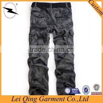 Winter Mens Cotton Camouflage Workout Pants photo-2