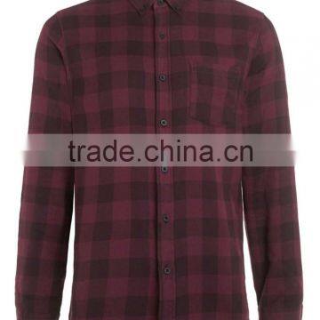 Man Plaid Custom Cheap Flannel Shirt photo-4