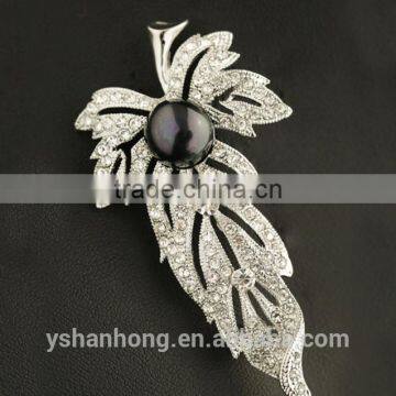 Natural Pearl Brooch Brooches Anemones Shape Micro Mosaic Fashion photo-4