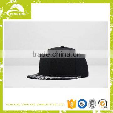 Hengxing Caps Garments Co Ltd Embroidery Design Custom Brim Snapback Caps and Hats photo-4