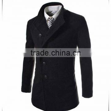 2016 Winter New Design Military Wool Trench Coat photo-5