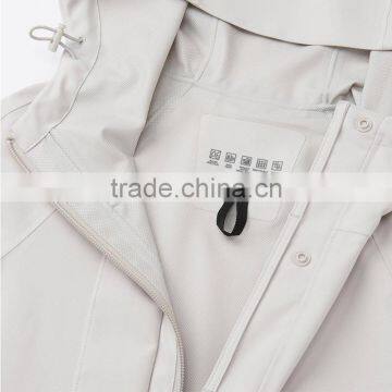 All-weather Style Blocktech Waterproof Windproof Long Jacket Women's photo-3