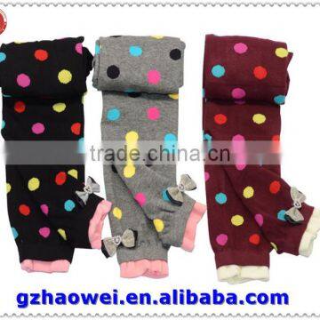 Colorful Spot Kids Cotton Dressing Tights photo-4