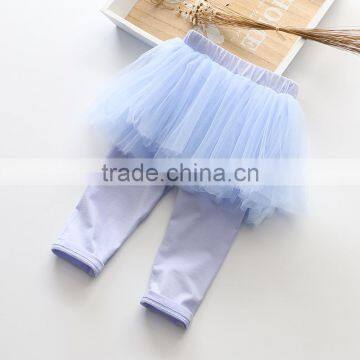 Wholesale Summer Spring Tulle Children Fashion Leggings photo-2