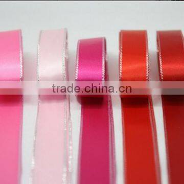 Hi-ana Ribbon 126 100% Polyester Material and Solid Color Pattern Silk Ribbon photo-3