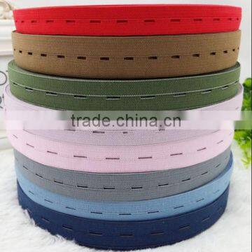 Knitted Technics and Webbing Product Type Buttonhole Elastic Rope photo-3