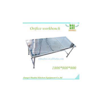 2015 hot sale stainless steel restaurant table display