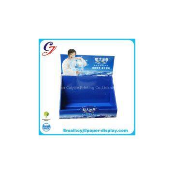 Paper counter top display for drink