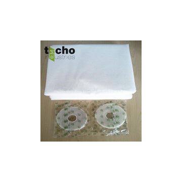 insect hook and loop tap window with non-woven fabric