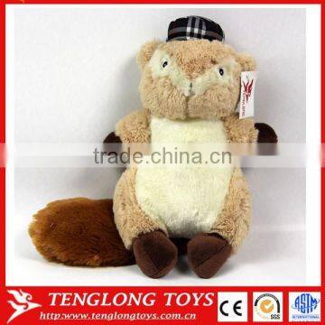 high quality cutest wholesale lovely soft plush toys squirrel plush toys factory made