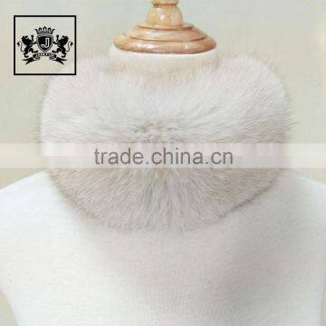 Fashion Style Lovely Real Fox Fur Lady Scarf Custom Logo Neck Warmer