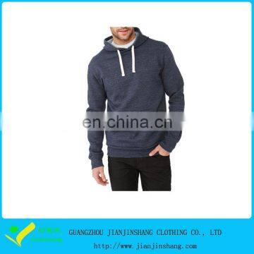 95% Combed Cotton 5% Spandex Regular Fitted Pullover Mans Sport Hoodies