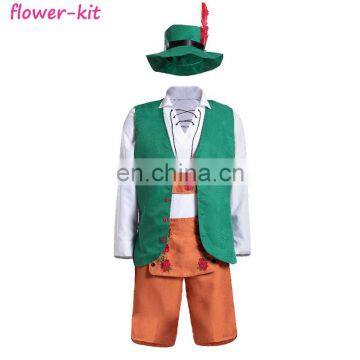 Adult Bavarian Beer Oktoberfest Lederhose Traditional German Man Fancy Dress Costume