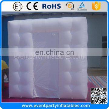 lighting inflatable cube booth for event party inflatable advertising