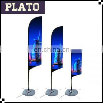 cross base wholesale custom printed feather flags banner for sale