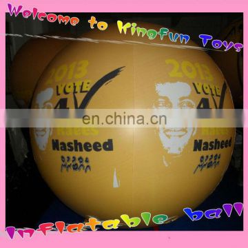 Whole digital printing inflatable helium balloon