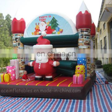 Merry Christmas popular Inflatable playing bouncer/house