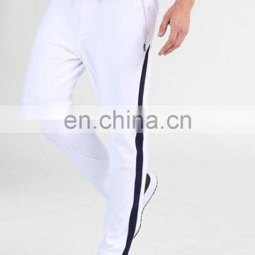 100% Polyester White Custom Tracksuit Buttoms for Men photo-2