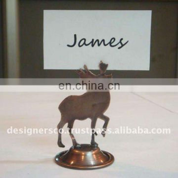 Reindeer Place Card Holder