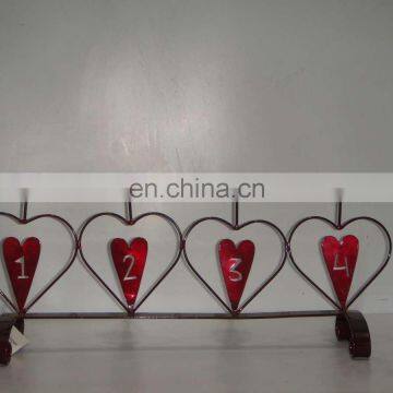 4 Pillar Tea Light Candle Holder