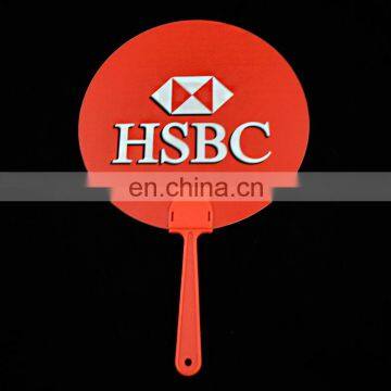 Promotional Round Plastic Hand Fan Supplier photo-2