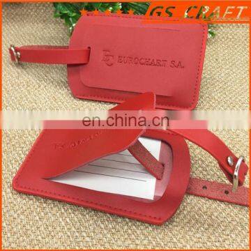 Chinese Gold Suppliers pu luggage tag