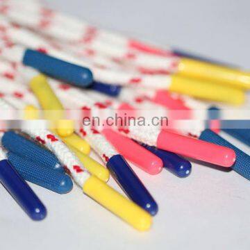 New Design Customized Logo Cheap Colorful Shoelaces With Metal Aglet photo-5