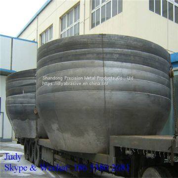 Top quality Conical dished heads, flanging steel cone dish heads