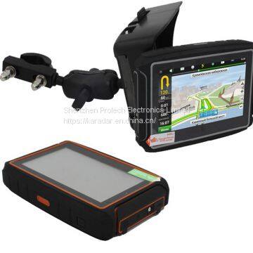 Best mini waterproof gps 4.3 inch motorcycle navigation