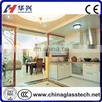 Living Room Decorative Customized Tempered Glass Partition