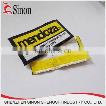 wholesale nylon taffeta label fabric clothing brand labels