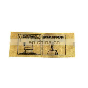 designer clothes cheap woven iron on name label