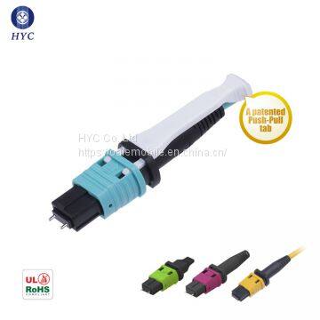 16 Cores 32 Cores MPO Connector Fiber Optic Connector HYC Co., Ltd