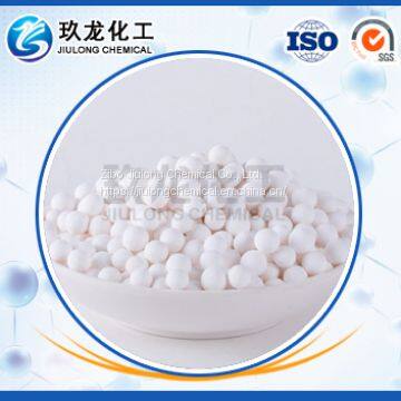 Activated Alumina Catalyst Support Ball Shape desiccan  for Instrument Air Drying