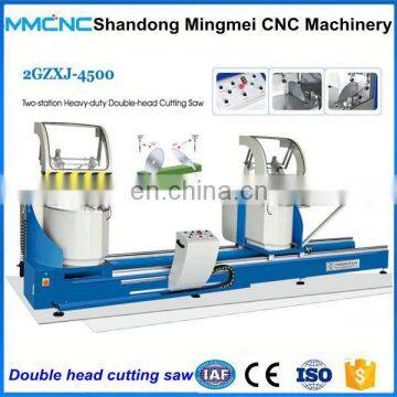 Aluminum Curtain Wall Manufacturing Double Mitre Saw for Wide Profiles photo-2