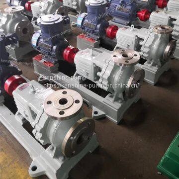 IH horizontal Stainless steel chemical centrifugal pump