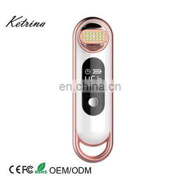2018 Skincare Makeup Beauty Device EMS & RF Electroporation Face Massager Vibrator photo-5